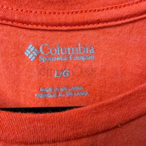 Columbia Womens Bluff Mesa Fitted Tank Top Lightweight Coral Orange Size‎ L NWOT - Picture 6 of 8